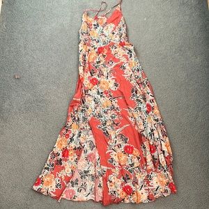 Free People Floral Maxi Dress